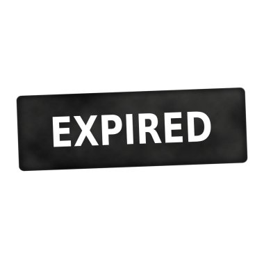 siyah arka plan üzerine beyaz ifade süresi