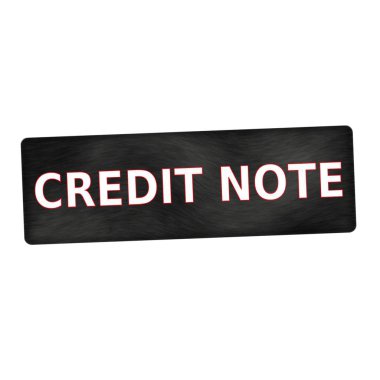 alacak dekontu beyaz açıklamalarıyla siyah ahşap arka plan