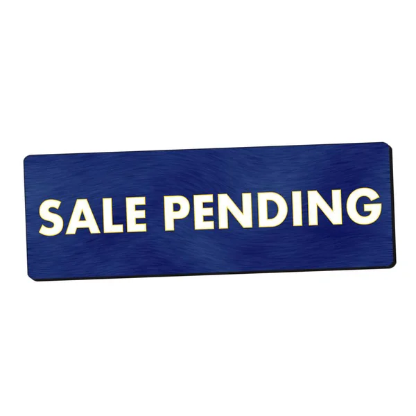 Satılık mavi ahşap arka plan beyaz açıklamalarıyla bekleyen