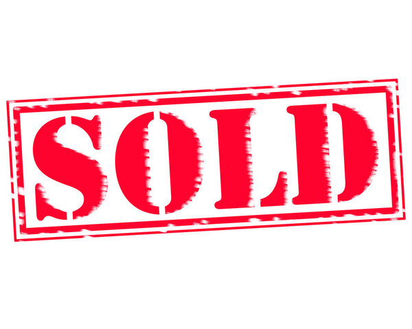 ПРОДАЕТСЯ КРАСНЫЙ текст на белом фоне
