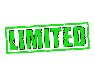 Beyaz kağıt üzerinde sınırlı yeşil-siyah damga metni