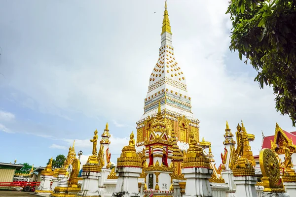 08/10/2019:Nakonphanom, thailand:Pratadnakhon(Pagoda) Located at — 스톡 사진