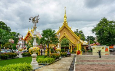 26 / 08 / 2019: ubonratchatani, thailand: wat-mahawanaram