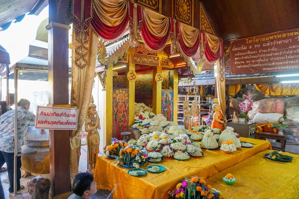 10 / 02 / 2019: chiangmai, Tailândia: Pratadnakhon (Pagode) Localizado em w — Fotografia de Stock