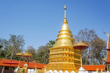 10 / 02 / 2019: wat-phra-that-jomthong, thailand: wat-phra-that-jo