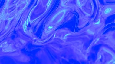 Arka plan mavi animasyonlar sıvı ve sıvı cam vardır.