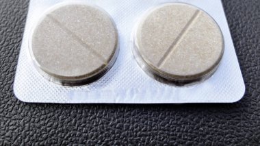 Yuvarlak hap paketi.