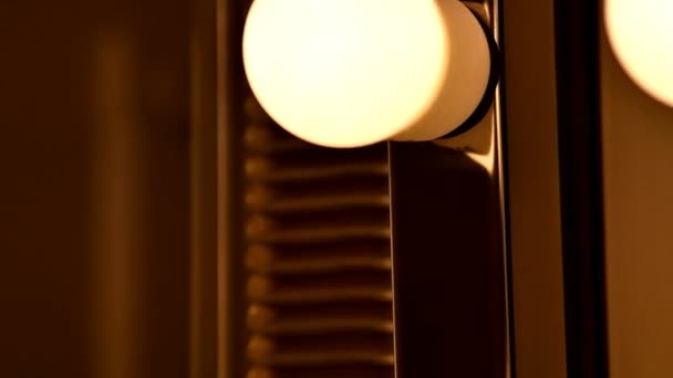 Contexte des ampoules incandescentes .