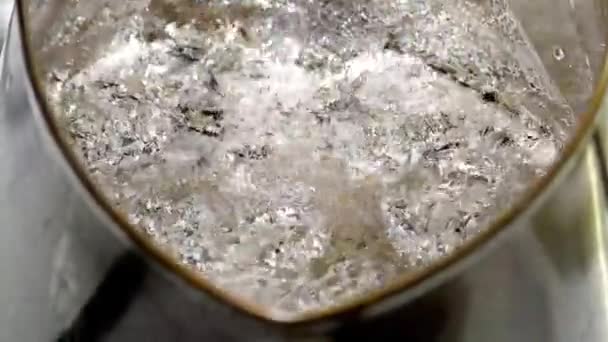 Derreter Levar Estado Líquido Plumbum Aquecido Alta Temperatura — Vídeo de Stock