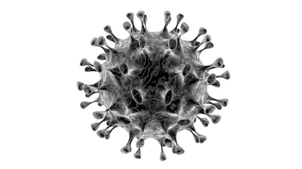 Κύτταρο Covid Coronavirus Μολυσματικό Sars Cov Προκαλεί Επιδημίες Γρίπης Και — Φωτογραφία Αρχείου