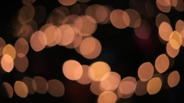 defocused bokeh lights, evening stot