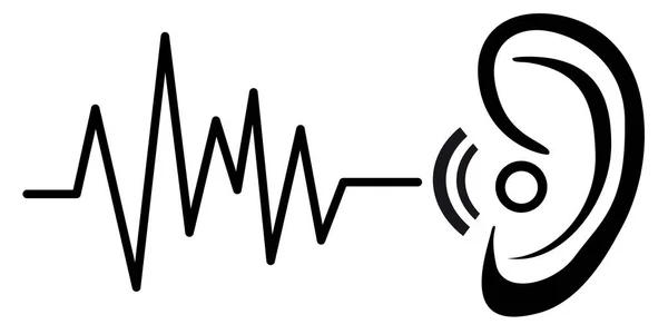 矢量质量听力图形 — 图库矢量图片