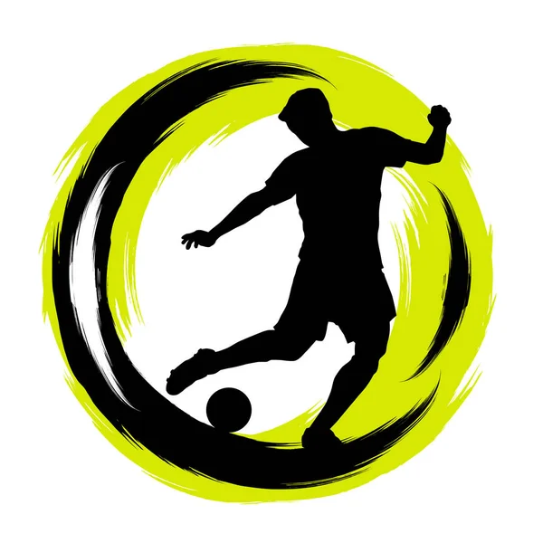 Fútbol Deporte Gráfico Calidad Vectorial — Archivo Imágenes Vectoriales