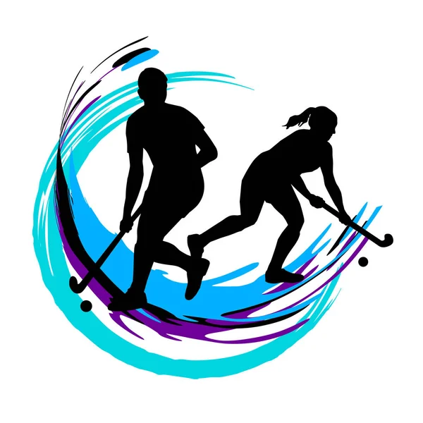 12,999,116 Field hockey logo Vector Images Depositphotos