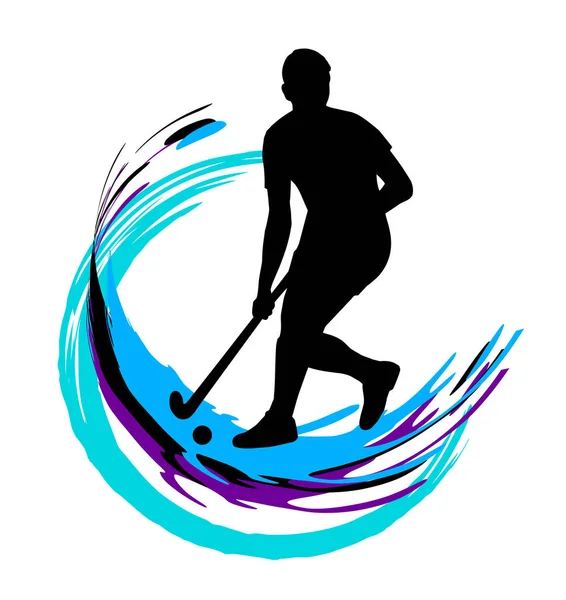 Illustration Vectorielle Sport Hockey — Image vectorielle