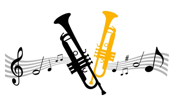 Instrument Muzyczny Grafika Jakości Wektorowej — Wektor stockowy