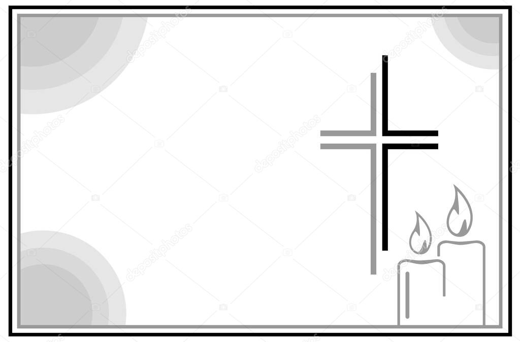 memorial graphic in vector quality