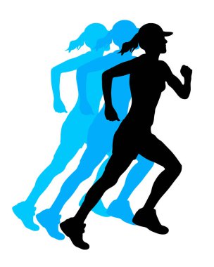 Vektör kalitesinde soyut çalışma sporu grafiği