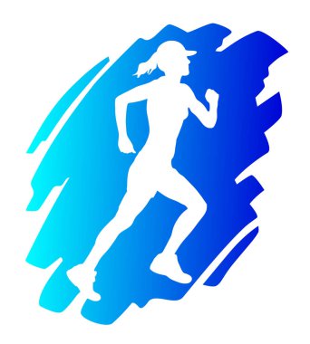 Vektör kalitesinde soyut çalışma sporu grafiği