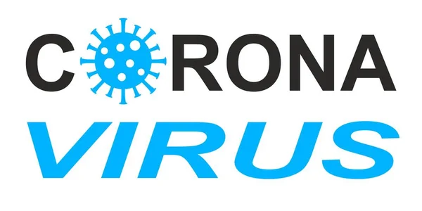 Corona Virus Grafico Qualità Vettoriale — Vettoriale Stock