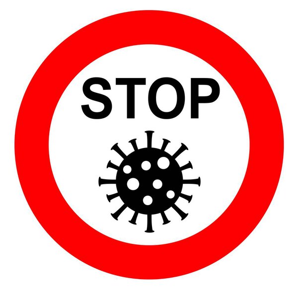 coronavirus illustration in vector quality