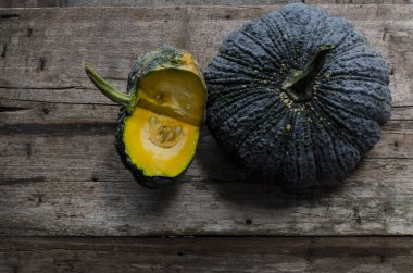 Balkabağı ve sebze Blackyard taze Kooking ve sağlık için iyidir