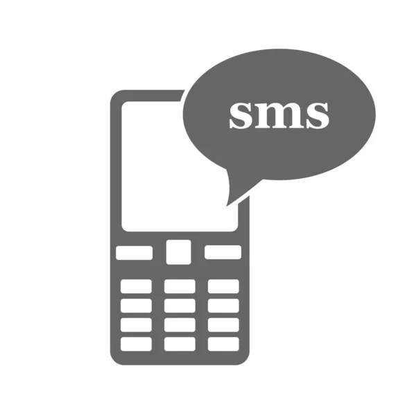 Vector Retro Phone Icon Swag — Stock Vector