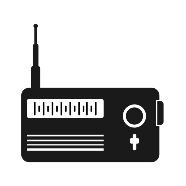 vektör simgesi FM radyo alıcısı