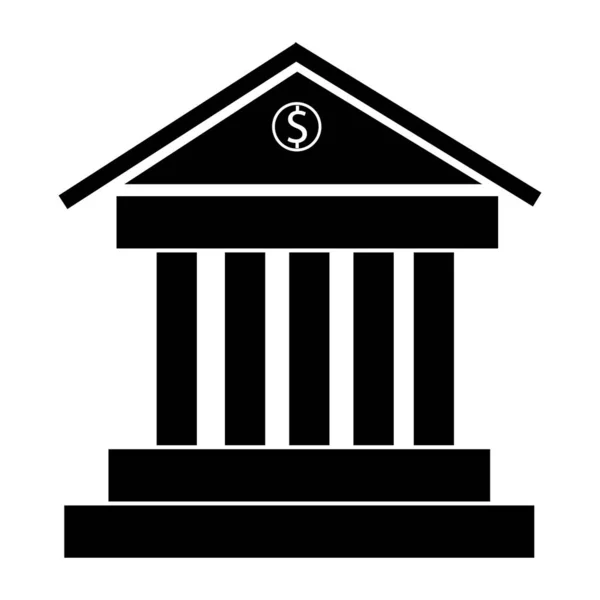 Banka transfer vektör simgesi için banka