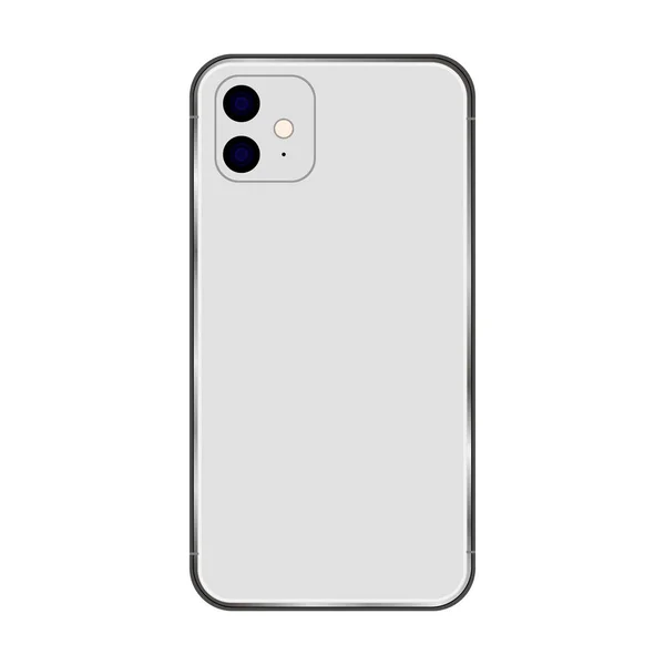 Yeni telefon 11 modelinin vektör illüstrasyonu