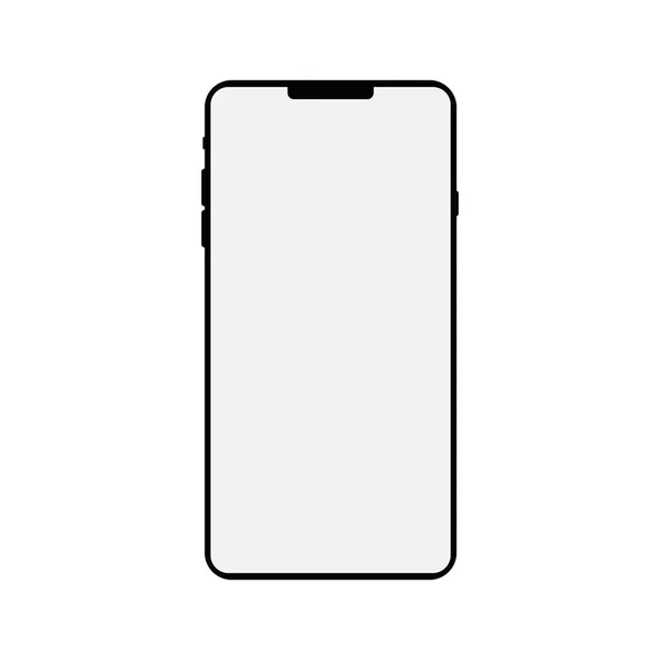 Smartphone Ilustrație Vectorială Nouă Eră — Vector de stoc