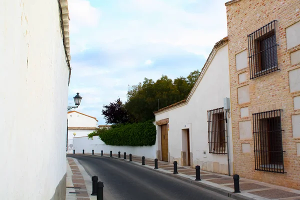 Arquitectura Típica Casco Antiguo Fuera Madrid — Foto de Stock