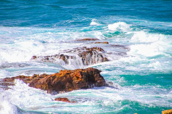 Paisagem Costeira Mar Mediterrâneo — Fotografia de Stock