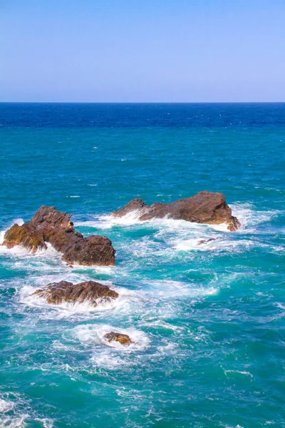 地中海沿岸の風景です — ストック写真
