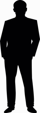 İş adamı gölgesi iş adamı işi