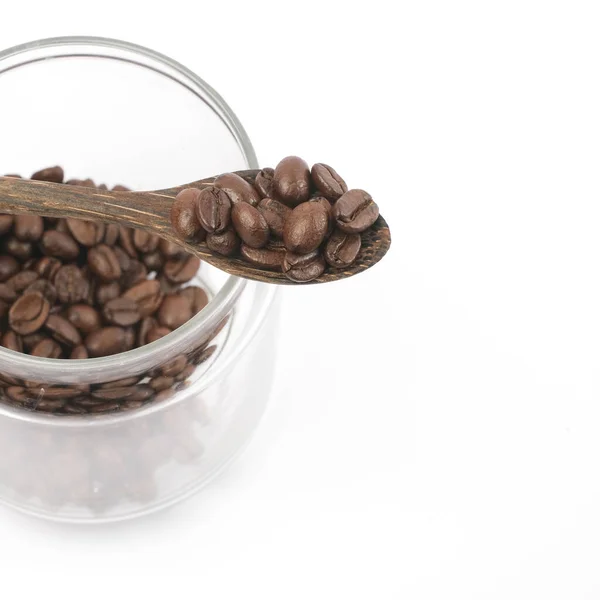 Coffee Beans White Background — Stock Photo, Image