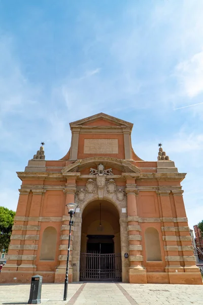 Πρόσωπο Της Porta Galliera Στην Piazza Settembre Στην Μπολόνια Ιταλία — Φωτογραφία Αρχείου