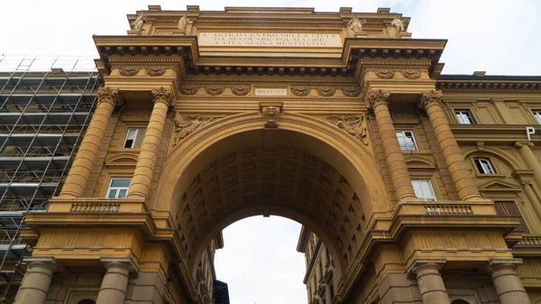 Arconein Piazza Della Signoria Firenzében Olaszországban — Stock Fotó