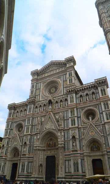 Talya Daki Duomo Santa Maria Del Fiore Detayları — Stok fotoğraf