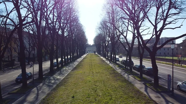 Parma İtalya caddesi.