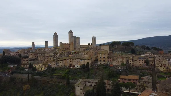 İtalya 'nın San Gimignano kenti.