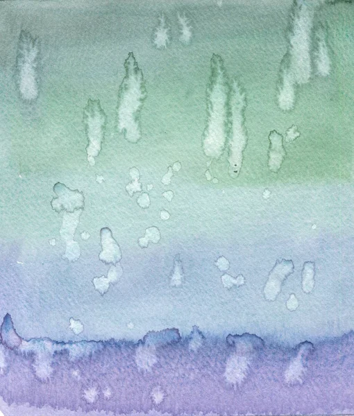 Υδατογραφία Ζωγραφισμένο Φόντο Υφή Και Κλίση Από Μαλακό Πράσινο Στο — Φωτογραφία Αρχείου