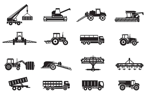 Agricultural machinery equipment — Stock Vector