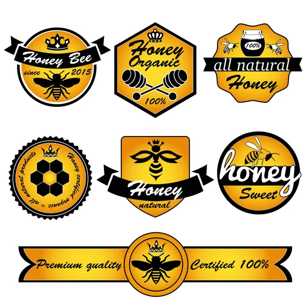 etiketleri bal ve arı