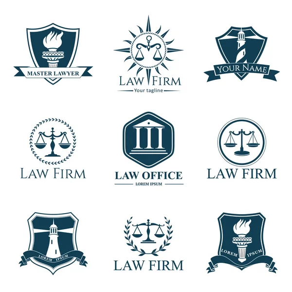 Law Company 9 — Stock Vector