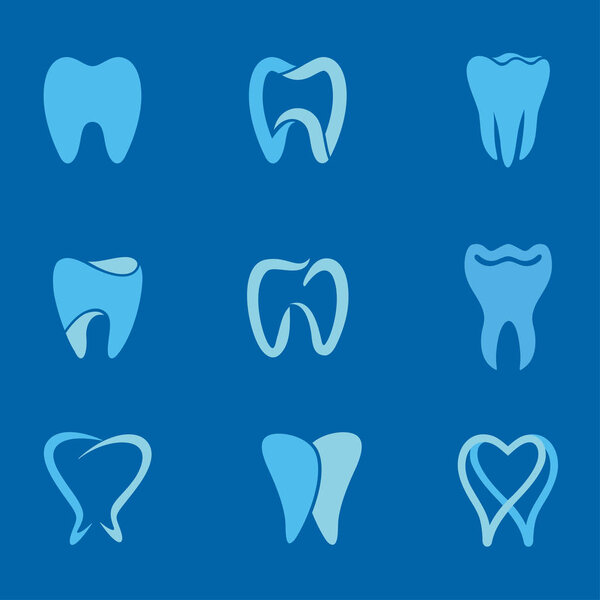 teeth blue logo