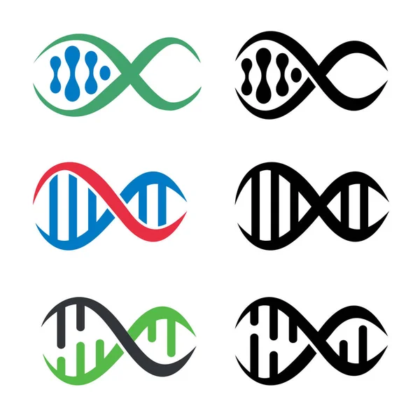 Dna 遺伝子記号 — ストックベクタ