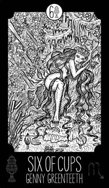 Genny Greenteeth, river hag vector Genny Greenteeth, river hag vector