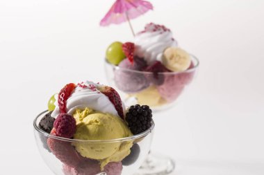 Mutlu dondurmalar, soğutmak için.