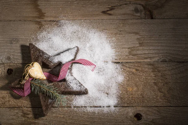 Selamlaşma Kartı Için Ham Noel Kartı Dekorasyonu — Stok fotoğraf